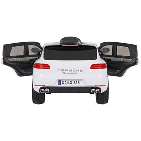 Rollplay Porsche Macan 12 v Beyaz Akülü Araba