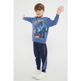 RolyPoly Big Bros Mavi Erkek Çocuk Eşofman Takım