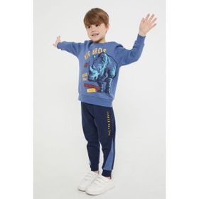RolyPoly Big Bros Mavi Erkek Çocuk Eşofman Takım