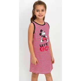 RolyPoly D4319-2 Minnie Mouse Kırmızı Kız Çocuk Elbise