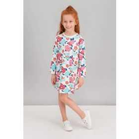 RolyPoly Flowers Krem Kız Çocuk Elbise