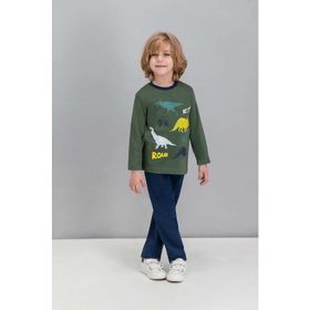 RolyPoly Haki Erkek Çocuk Pijama Takımı