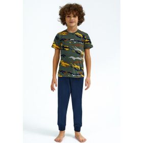 RolyPoly Infnty Haki Erkek Çocuk Pijama Takım
