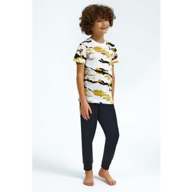 RolyPoly Infnty Krem Erkek Çocuk Pijama Takım