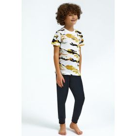 RolyPoly Infnty Krem Erkek Çocuk Pijama Takım