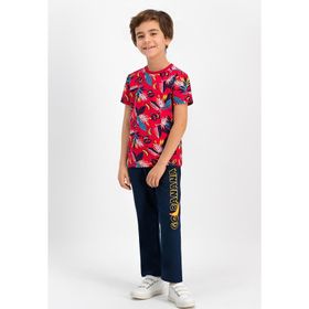 RolyPoly Kırmızı Erkek Çocuk Pijama Takımı
