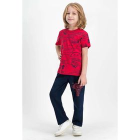 RolyPoly Kırmızı Erkek Çocuk Pijama Takımı