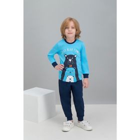 RolyPoly Mavi Erkek Çocuk Pijama Takımı