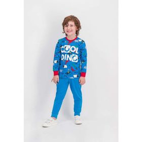 RolyPoly Mavi Erkek Çocuk Pijama Takımı