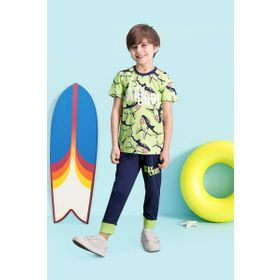 RolyPoly Stay Cool Turkuaz Erkek Çocuk Pijama Takımı
