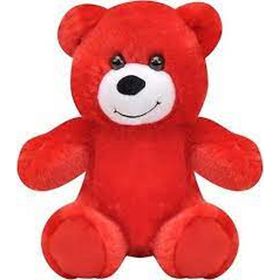 Rom Design Ayı 15 cm Kırmızı Ayı Çocuk Peluş Oyuncak