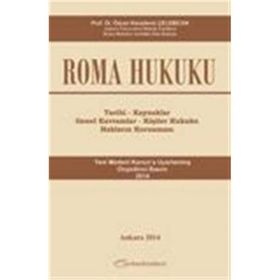 ROMA HUKUKU DERSLERI BORÇLAR HUKUKU - TÜRKAN RADO