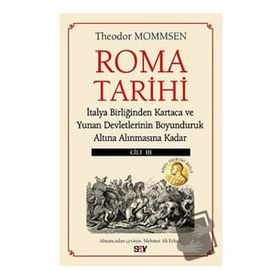 Roma Tarihi 3. Cilt Theodor Mommsen Say Yayınları