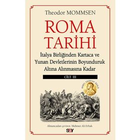 Roma Tarihi 3. Cilt Theodor Mommsen Say Yayınları