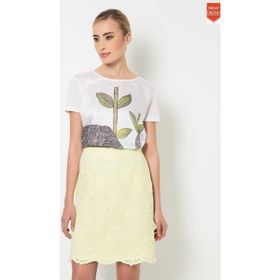 Roman Y1515065_048 Açık Sarı Kadın Etek