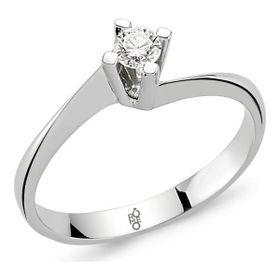 Romeo Pırlanta RM-10025 0.22 Ct Tektaş Yüzük