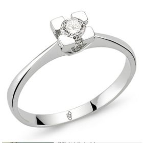 Romeo Pırlanta RM10011 0.20 Ct Tektaş Yüzük