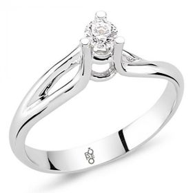 Romeo Pırlanta RM10011 0.20 Ct Tektaş Yüzük