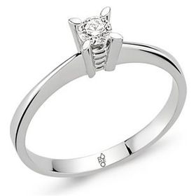 Romeo Pırlanta RM20049 0.23 Ct Tektaş Yüzük