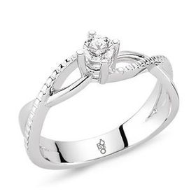 Romeo Pırlanta RM20049 0.23 Ct Tektaş Yüzük