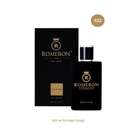 ROMERON 332 Baharat Platin Seri EDP 50 ml Erkek Parfüm