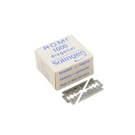Romi Solingen Hassas Kumaş Terazi Gramaj Jilet 1/2 0.20 mm 200 Adet