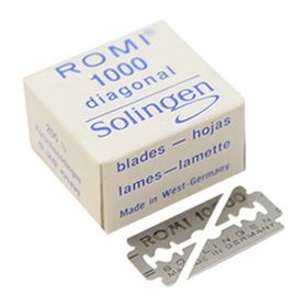 Romi Solingen Hassas Kumaş Terazi Gramaj Jilet 1/2 0.20 mm 200 Adet