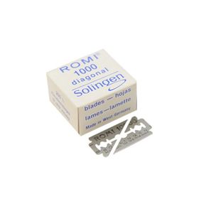 Romi Solingen Hassas Kumaş Terazi Gramaj Jilet 1/2 0.20 mm 200 Adet
