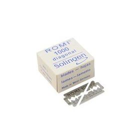 Romi Solingen Hassas Kumaş Terazi Gramaj Jilet 1/2 0.20 mm 200 Adet