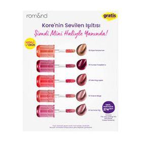 Rom&Nd 01 Summer Fig The Juicy Lasting Tint Mini Renkli Dudak Parlatıcısı