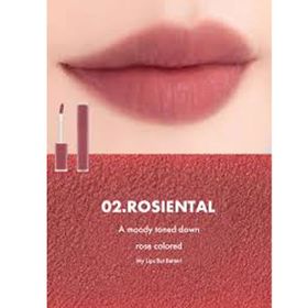 Rom&Nd Blur Fudge Tint 02 Rosiental Likit Mat Ruj