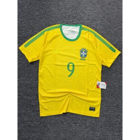 Ronaldinho 10 Brezilya 2010 Sarı Nostalji Forması