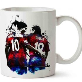Ronaldo Messi Baskılı Kupa