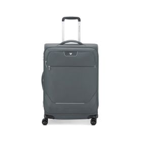Roncato Joy Trolley Expandable Ant Orta Antrasit Çekçekli Kumaş Valiz