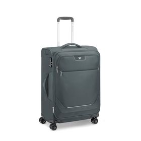 Roncato Joy Trolley Expandable Ant Orta Antrasit Çekçekli Kumaş Valiz