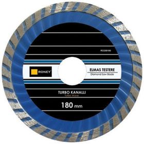 Roney 180 mm Turbo Kanallı Elmas Testere