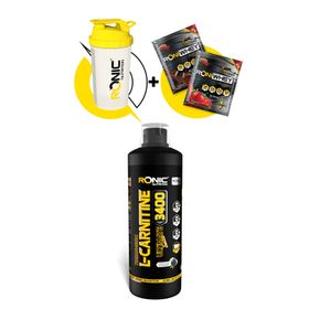 Ronic Nutrition L-Carnitine 3400 Ultimate Thermogenic 1000 ml Böğürtlen Aromalı Yağ Yakıcı Shaker