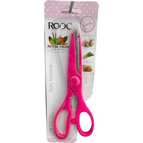 Rooc 9110 25 CM Pembe Mutfak Makası