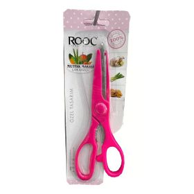 Rooc 9110 25 CM Pembe Mutfak Makası