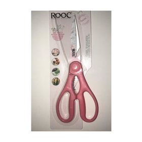 Rooc KS-012 Pembe Desenli Mutfak Makası