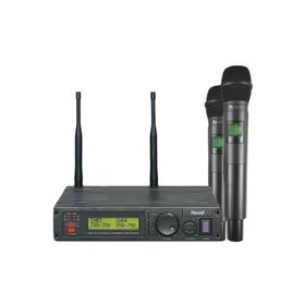 Roof R 1200 E-E UHF Kablosuz 2'li İki Kanallı El Mikrofonu