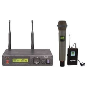 Roof R 1200 El 2 Kanal Çift El UHF Telsiz Mikrofon
