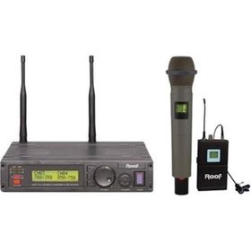 Roof R 1200 El 2 Kanal Çift El UHF Telsiz Mikrofon