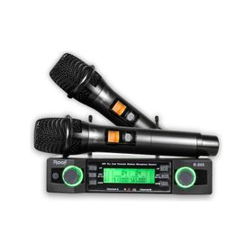 Roof R-203 2 Kanallı UHF 2 Yaka Kablosuz Telsiz Mikrofon