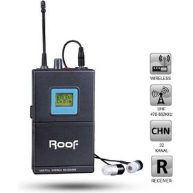 Roof R-3R 32 Kanallı Pilli Mikrofon Alıcısı