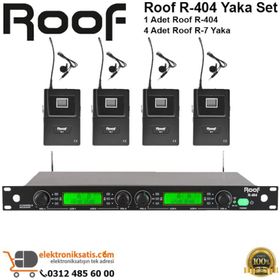 Roof R-404 UHF Mikrofon Alıcısı