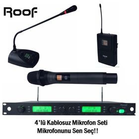 Roof R-404 UHF Mikrofon Alıcısı