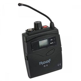 Roof R-6 UHF Kablosuz Yaka Mikrofonu
