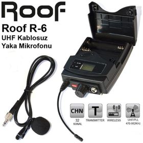Roof R-6 Yaka Mikrofonu