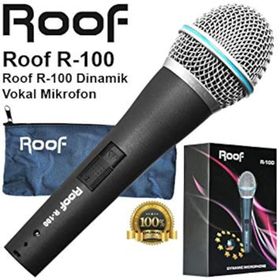 Roof R100 Profesyonel Kablolu El Mikrofon